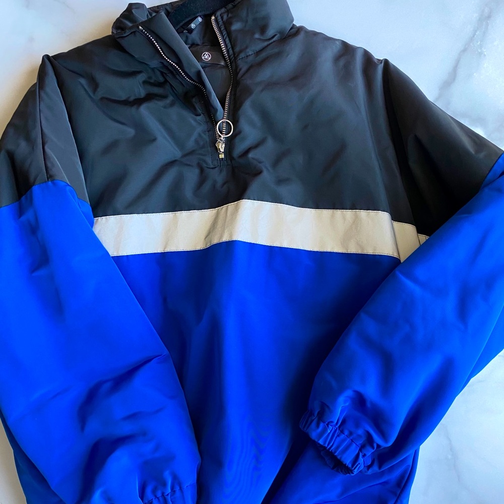 Warm puffer sweater